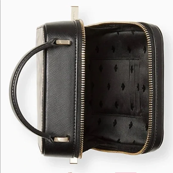 Kate Spade daisy graphic leopard vanity crossbody - Picture 3 of 6